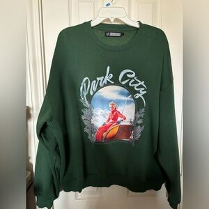 Anthropologie x Girl Dangerous Park City Sweatshirt